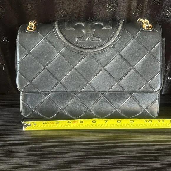 Vintage Tori Burch Fleming medium chain strap shoulder bag - Picture 9 of 12